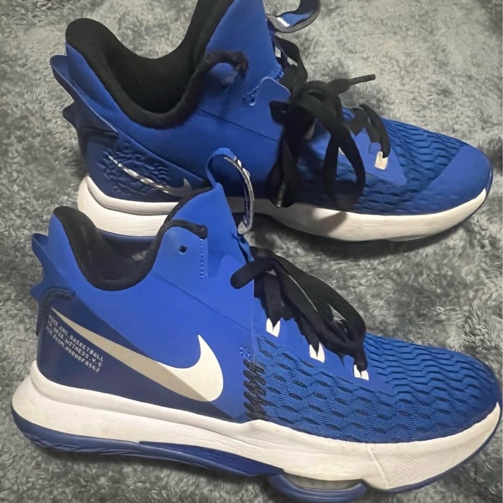 Nike Men’s LeBron Witness 5 game Royal Blue basketball shoes